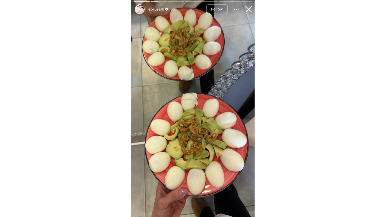 Ebru Şallı’nın Kahvaltı Tabağı Olay Oldu: 6 Yumurta Detayı Sosyal Medyayı Karıştırdı