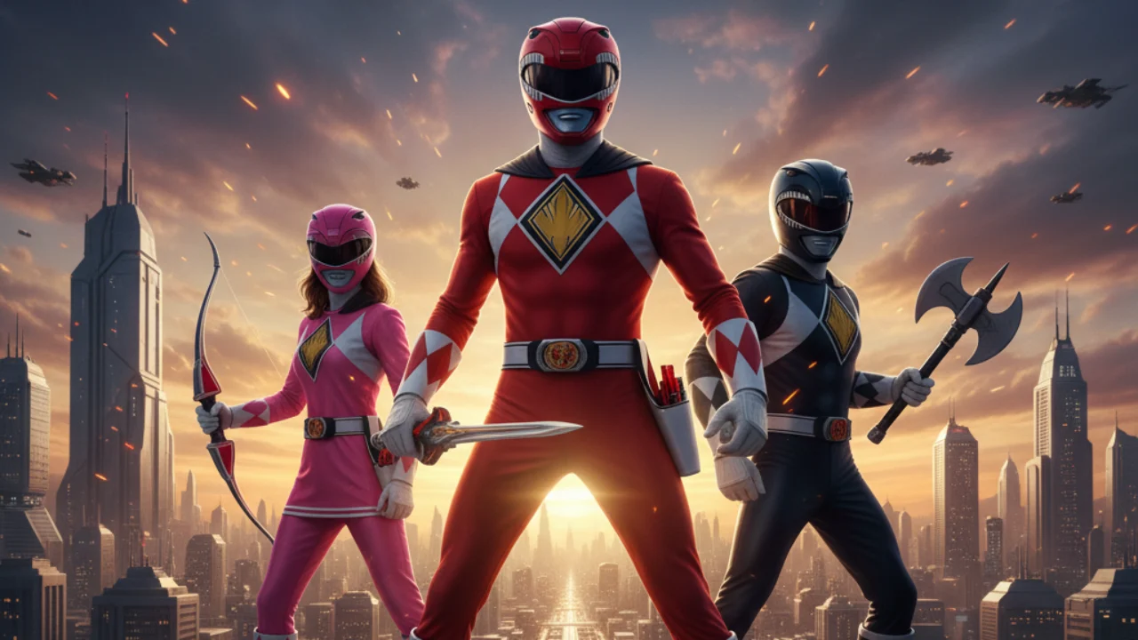 Power Rangers Evreninde Yeni Sayfa: Disney+ Reboot’unda İlk Üç Ranger Ortaya Çıktı