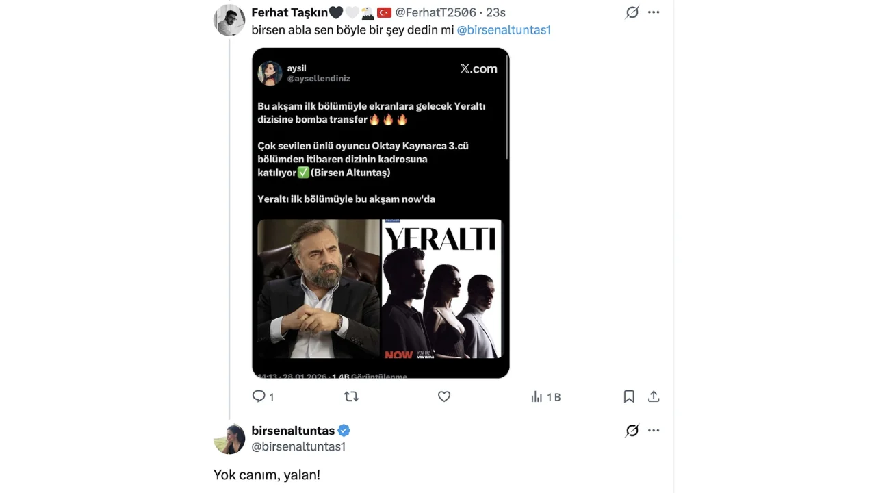 Yeraltı’nda Oktay Kaynarca Sürprizi mi? İddiaya Net Yanıt Geldi