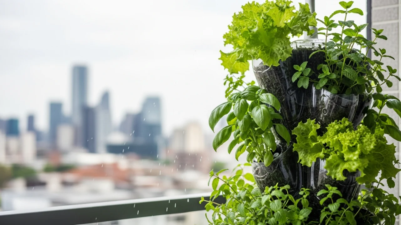 Balkonunuzdaki Atık Pet Şişeleri Mini Bir Fabrikaya Dönüştürün