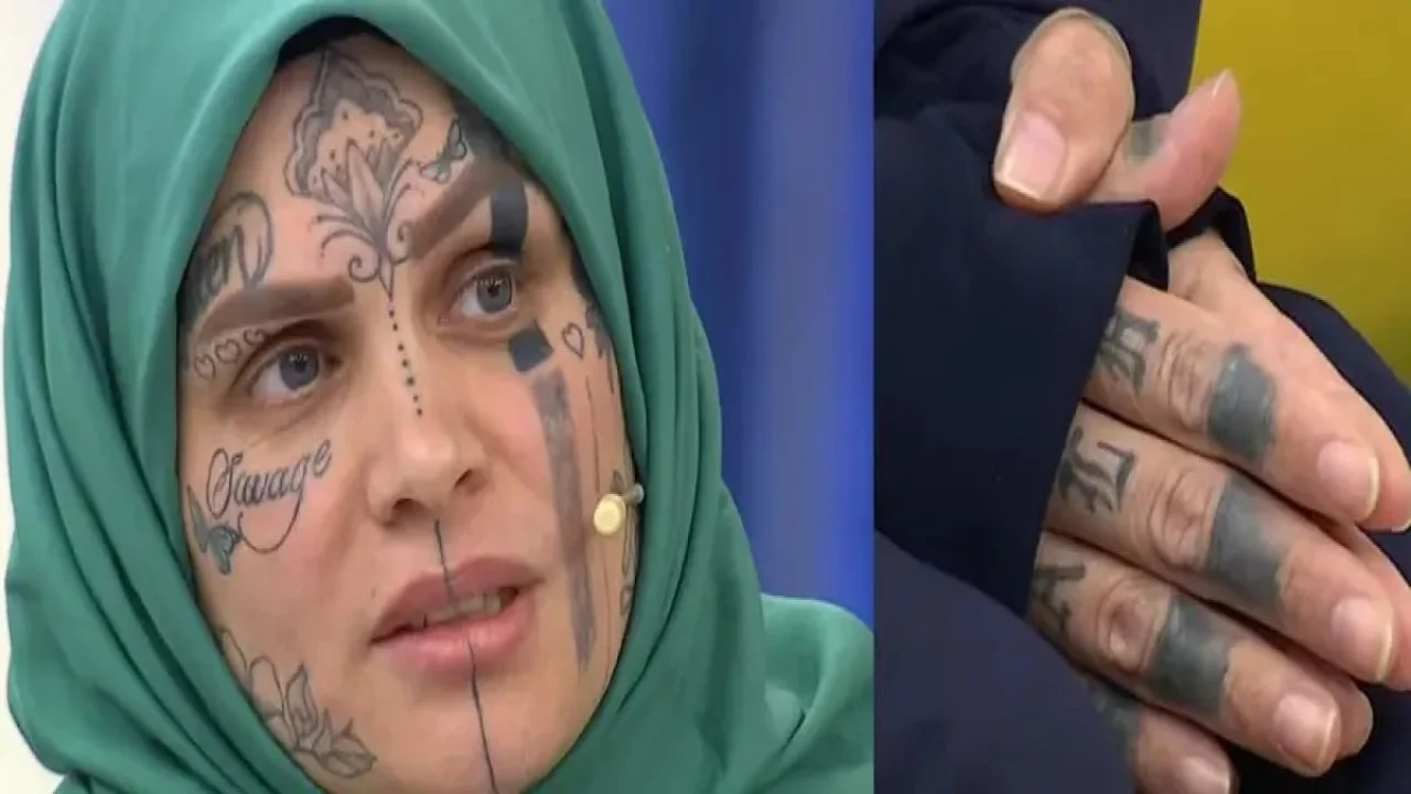 Yüzündeki Dövmelerle Gündem Olan Nazan Ünal’ın Hayatı TikTok’ta Tanışmasıyla Altüst Oldu